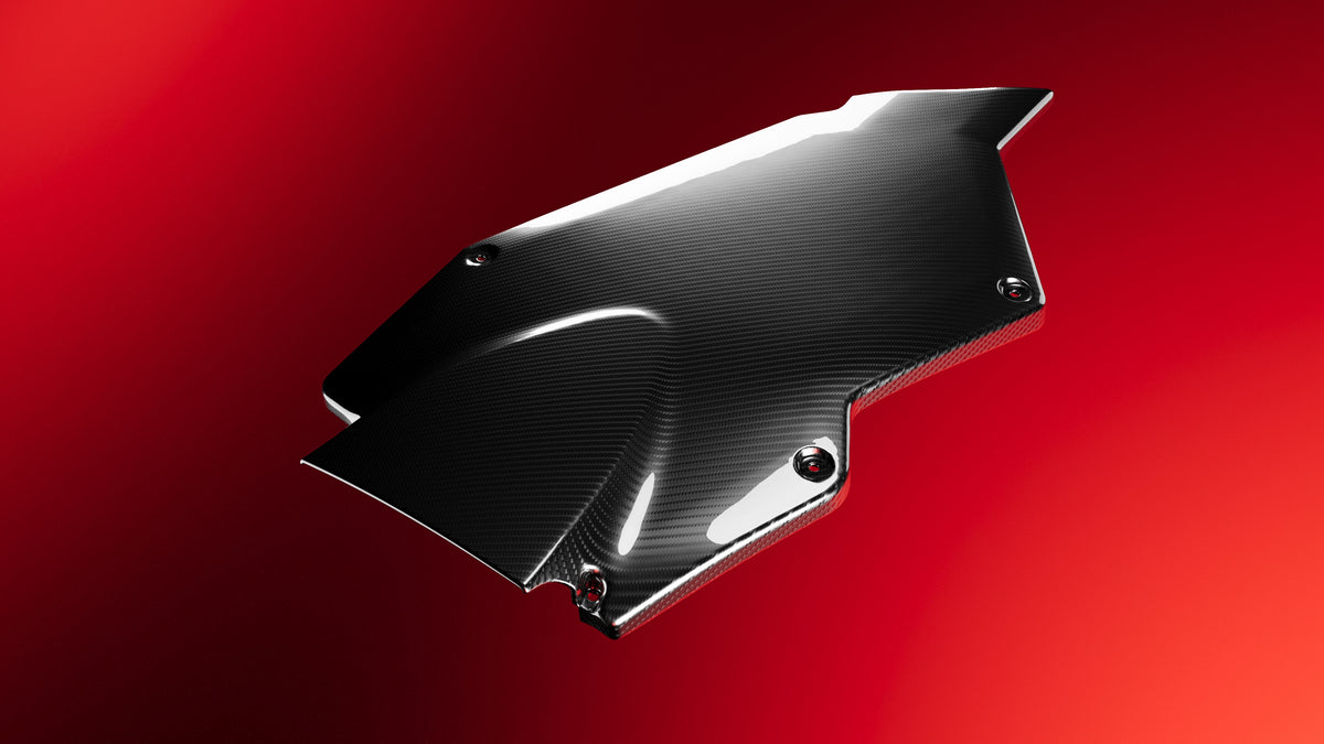 BMW N51 N52 N53 Carbon Fibre Intake Filter Cover | Carraero