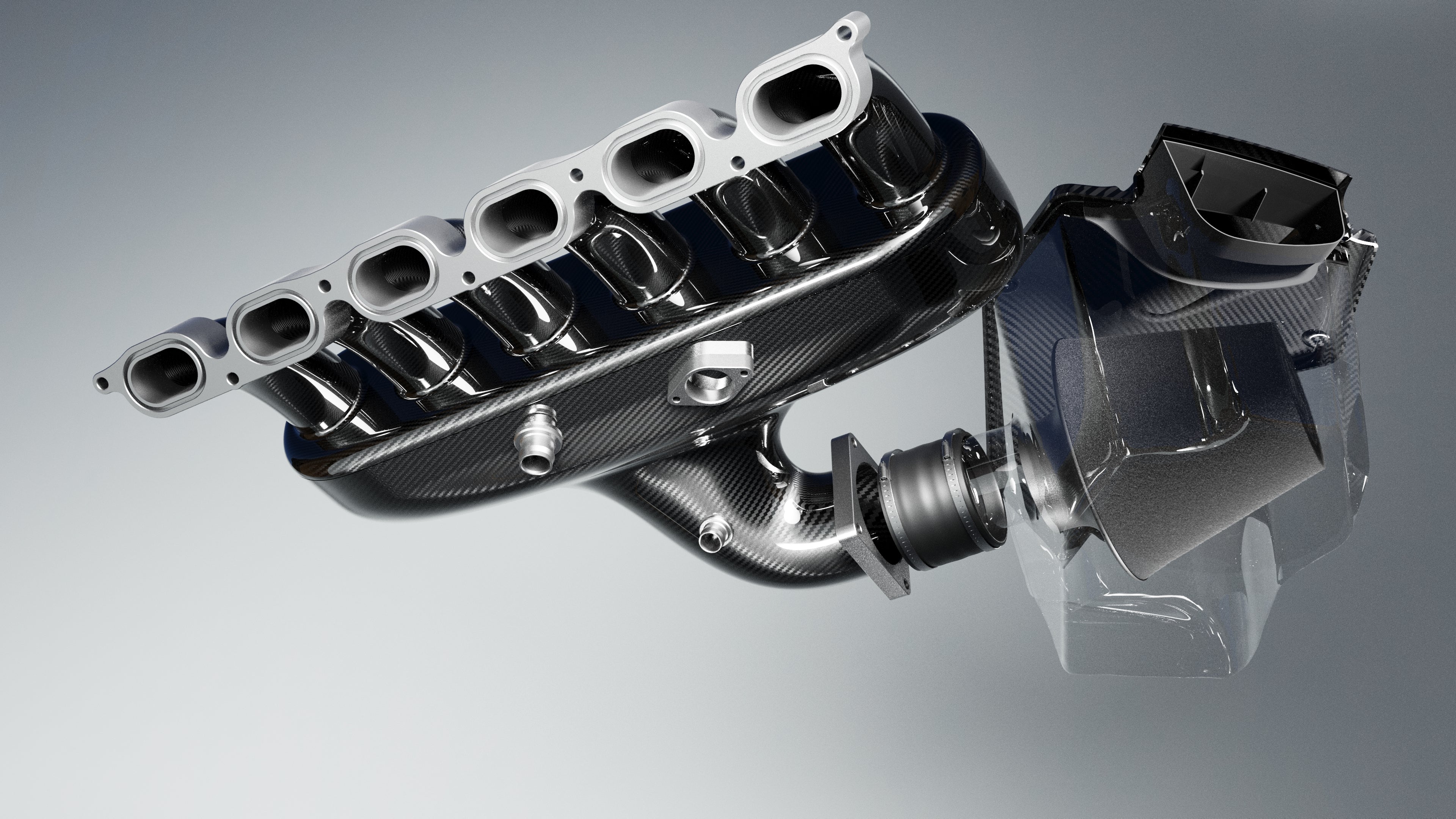 BMW N51 N52 N53 Carbon Acoustic Cover